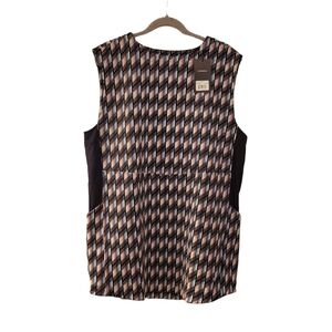 Bad Birdie, NWT, Mirabel Dress, Cattail- Multi, Mesh on Sides w/ Pocket, Women L